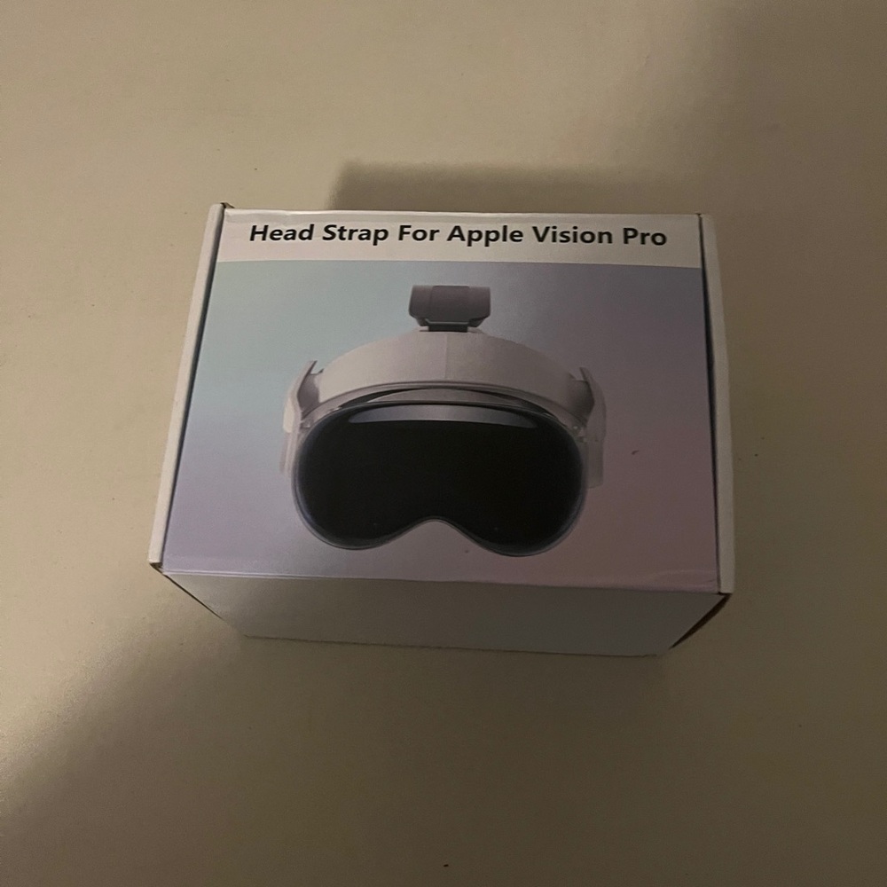 Apple Vision Pro Head Strap - Silver‎ and Black